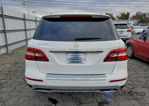 2014 Mercedes-Benz Ml 350 z USA, uszkodzony, nr VIN 4JGDA5JB2EA411053